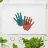 Serviettes à main pour la cuisine (Plié)