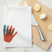 Serviettes à main pour la cuisine (Quart Plié)