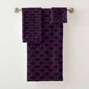 Serviettes à motifs pour les amoureux lesbiennes