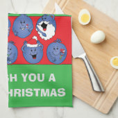 Serviettes "Berry Christmas" (Quart Plié)