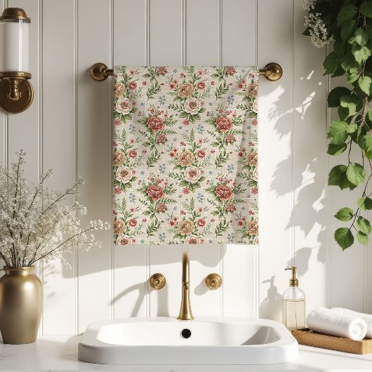 Serviettes Blush Bloom Inspirées de l'Antique Acce
