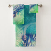 Serviettes Celtic Triskele (En situation)