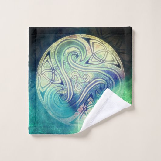 Serviettes Celtic Triskele (Gant de toilette)