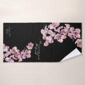 Serviettes Cymbidium Aloha (Serviette de bain)
