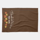 Serviettes d'action de grâce pour la cuisine (Horizontal)