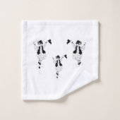 Serviettes : Danseurs grecs Evzon's (Gant de toilette)