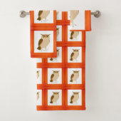 Serviettes de bain (En situation)