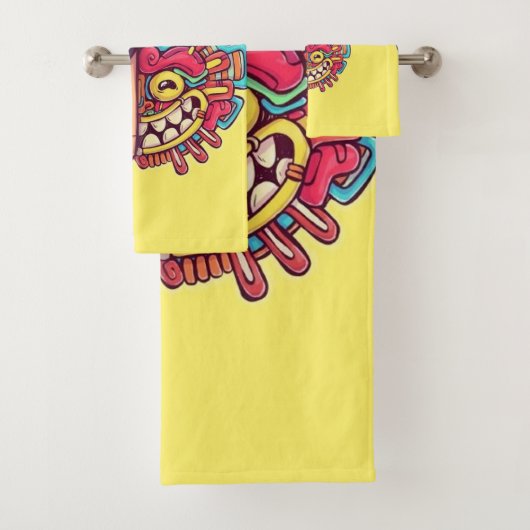 Serviettes de bain (En situation)