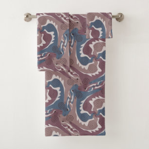 Serviettes de bain 7 Hares de torse