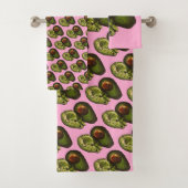 Serviettes de bain Avocado (En situation)