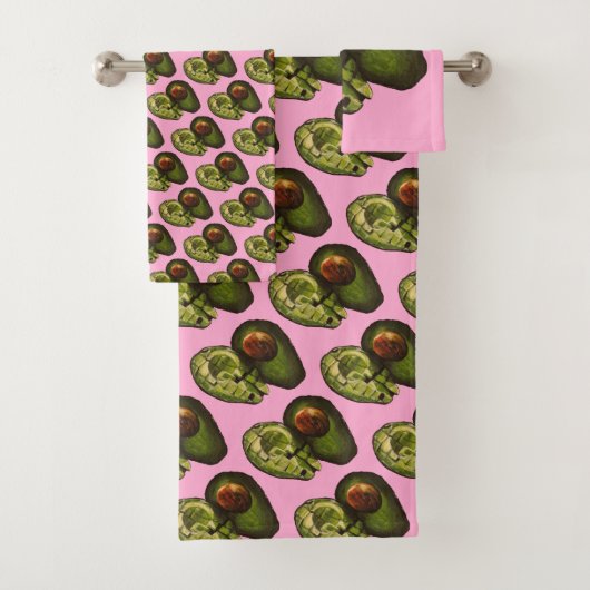 Serviettes de bain Avocado (En situation)