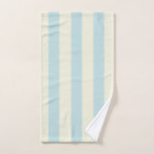 Serviettes De Bain Beige Bleu (Serviette à main)