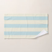 Serviettes De Bain Beige Bleu (Serviette à main)