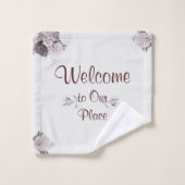 Serviettes De Bain Bienvenue Chez Nous (Gant de toilette)