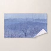 Serviettes de bain bleu dans les tons (Serviette à main)