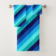 Serviettes De Bain Bleu Icy Turquoise