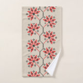 Serviettes de bain brodées ukrainiennes traditionn (Serviette à main)