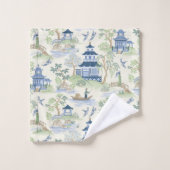 Serviettes de bain Chinoiserie (Gant de toilette)