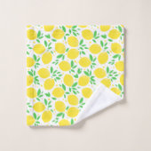 Serviettes de bain citrons jaunes (Gant de toilette)