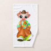 Serviettes de bain clown Circus - Personnalisable (Serviette à main)