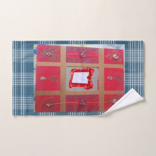 Serviettes de bain Coeur (Serviette à main)