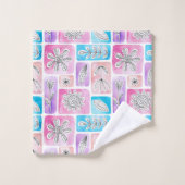 Serviettes De Bain Colorées (Gant de toilette)