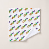 Serviettes de bain colorées pour oiseaux (Gant de toilette)