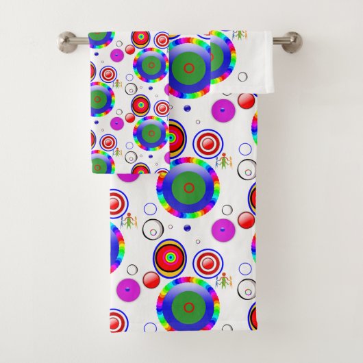 Serviettes De Bain Couleurs (En situation)