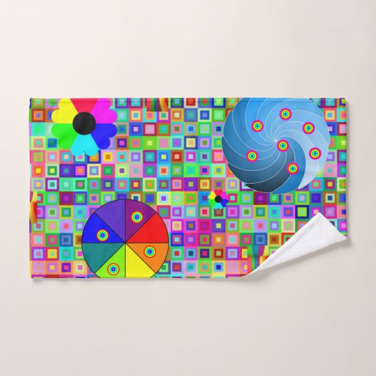 Serviettes De Bain Couleurs (Serviette à main)