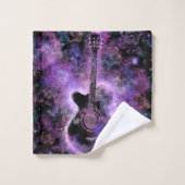Serviettes de bain de guitare musicale (Gant de toilette)