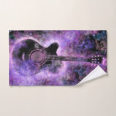 Serviettes de bain de guitare musicale (Serviette à main)