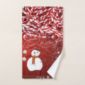 Serviettes de bain de Noël (Serviette à main)