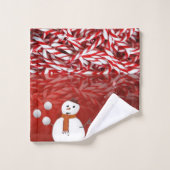 Serviettes de bain de Noël (Gant de toilette)