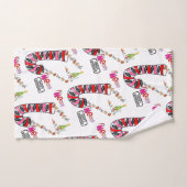 Serviettes de bain de Noël, Chats, Poussins, Snowm (Serviette à main)