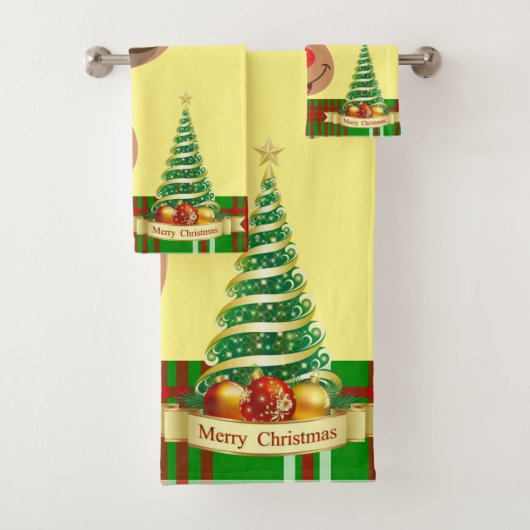 Serviettes de bain de Noël, Elfe (En situation)
