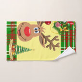 Serviettes de bain de Noël, Elfe (Serviette à main)
