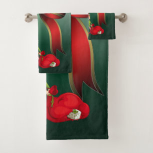 Serviettes de bain de Noël, Elfe