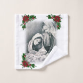 Serviettes de bain de Noël, Jésus Christ (Gant de toilette)