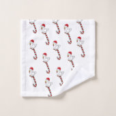 Serviettes de bain de Noël, Poussins (Gant de toilette)