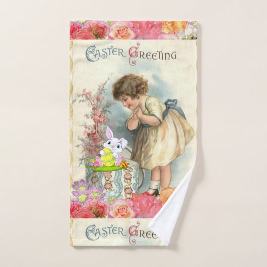 Serviettes de bain de Pâques (Serviette à main)