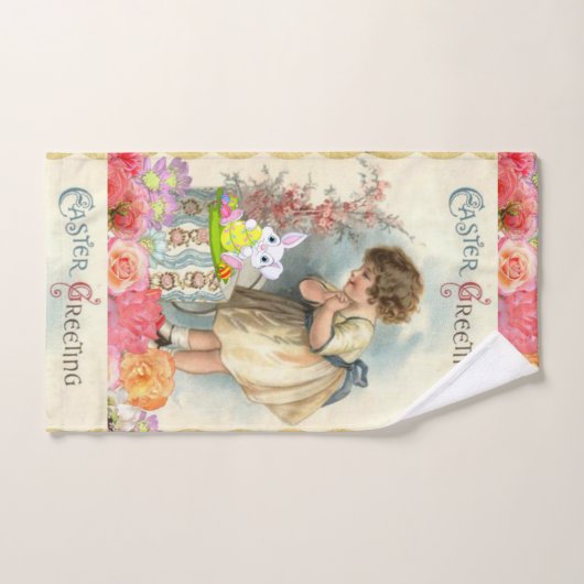 Serviettes de bain de Pâques (Serviette à main)