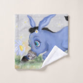 Serviettes de bain Donkey et Daisy (Gant de toilette)