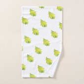 Serviettes de bain en feuilles de chêne (Serviette à main)