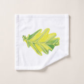 Serviettes de bain en feuilles de chêne (Gant de toilette)