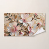 Serviettes De Bain En Fleur (Serviette à main)