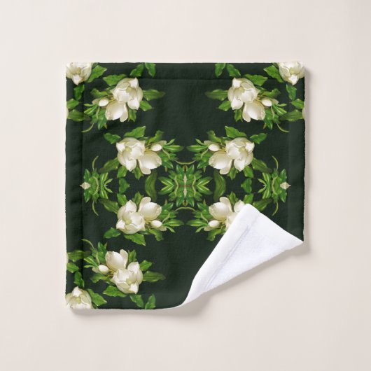 Serviettes De Bain En Fleur De Magnolia Heade (Gant de toilette)