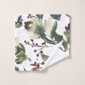 Serviettes de bain en Foliage d'hiver merveilleuse (Gant de toilette)