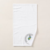 Serviettes de bain en Franc-maçonnerie Loge de l'é (Serviette à main)