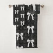 Serviettes de bain ensemble Bow (En situation)
