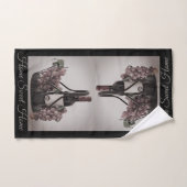 Serviettes de bain Ensemble du vin et des raisins  (Serviette à main)